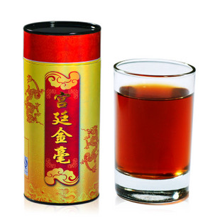 2011年龙宝茶厂新益号普洱茶宫廷金毫