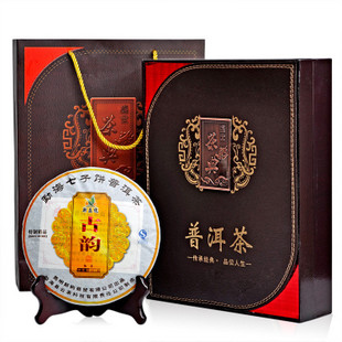 2011年龙宝茶厂新益号普洱茶古韵礼盒