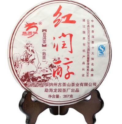 2011年龙园号普洱茶勐海龙园茶厂红润醇