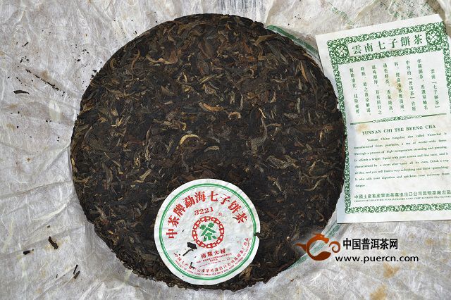 【商评】2007年中茶南糯大树（3221）生茶