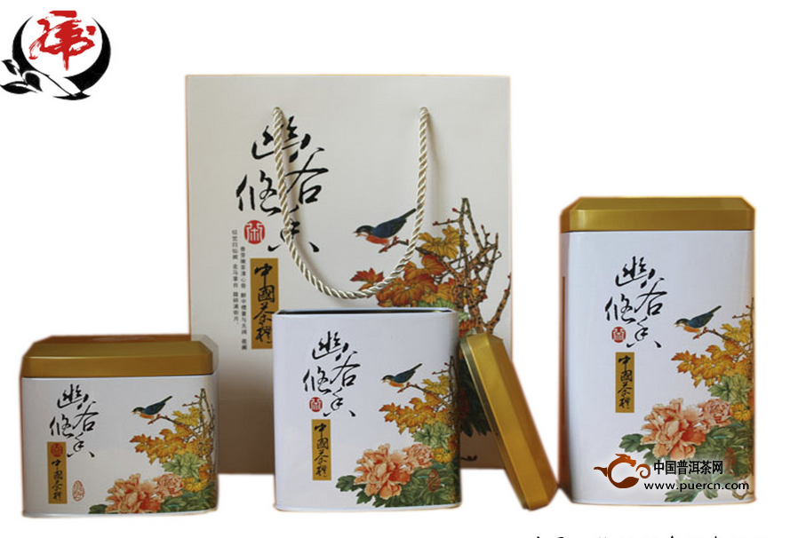 【茶叶罐】125g装中国民族风精美茶叶铁罐