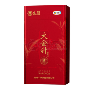 2021年中茶滇红 大金针 大叶种工夫红茶 200克